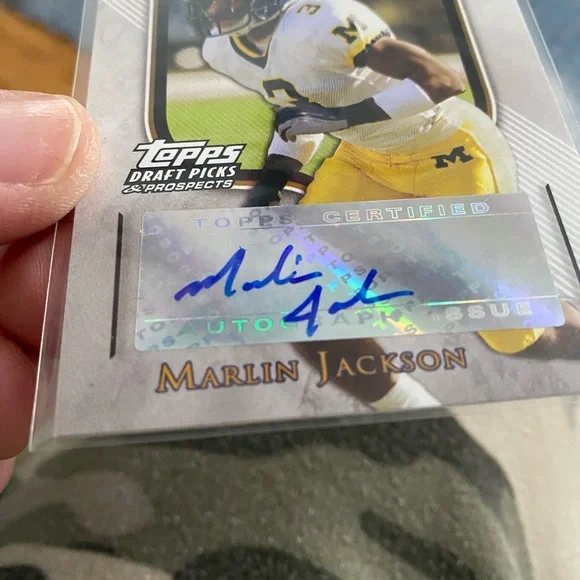 Topps Draft Picks Autographed Michigan Football Card. - Picture 4 of 6